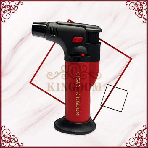 [C-70] C Kingdom Single Jet Flame Table Torch - Red