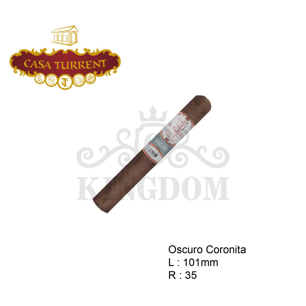 A cigar with a bold range of flavours and aromas, the 1880 Oscuro consists entirely of Mexican Habano Criollo San Andres tobacco. This cigar has complex flavours of cinnamon, pepper and wood followed by hazelnut and sweetened cacao with spicy notes to finish.